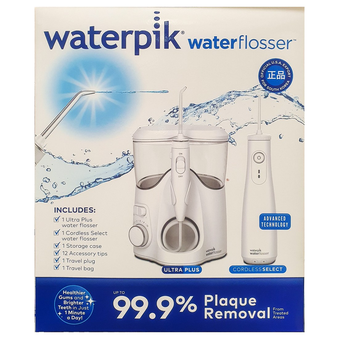 Waterpik 워터픽 구강세정기 콤보팩 가성비제품 WP-150K/WF10K 코스트코 202,320원