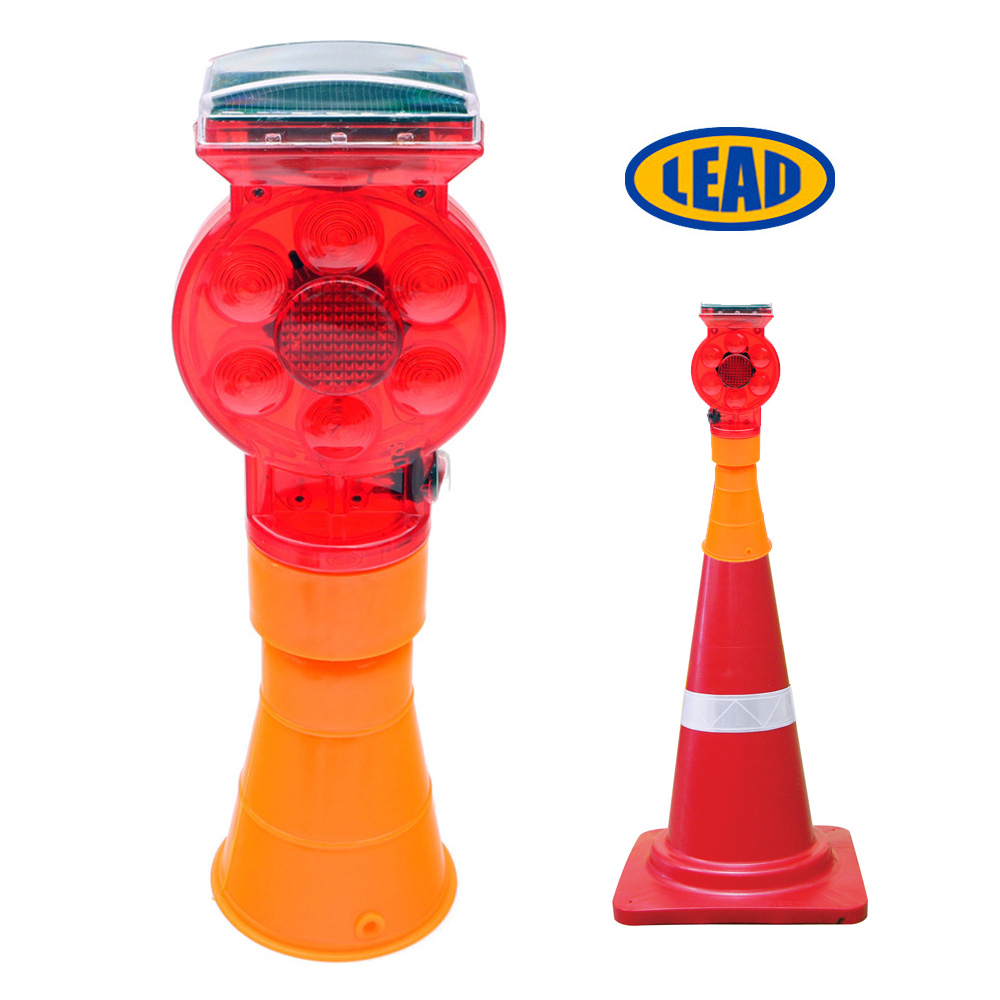 LED 쏠라 경고등 칼라콘용 태양광 위험 안전 표시 깜빡이 경광등 쏠라등 솔라등, 현재가 8,750원