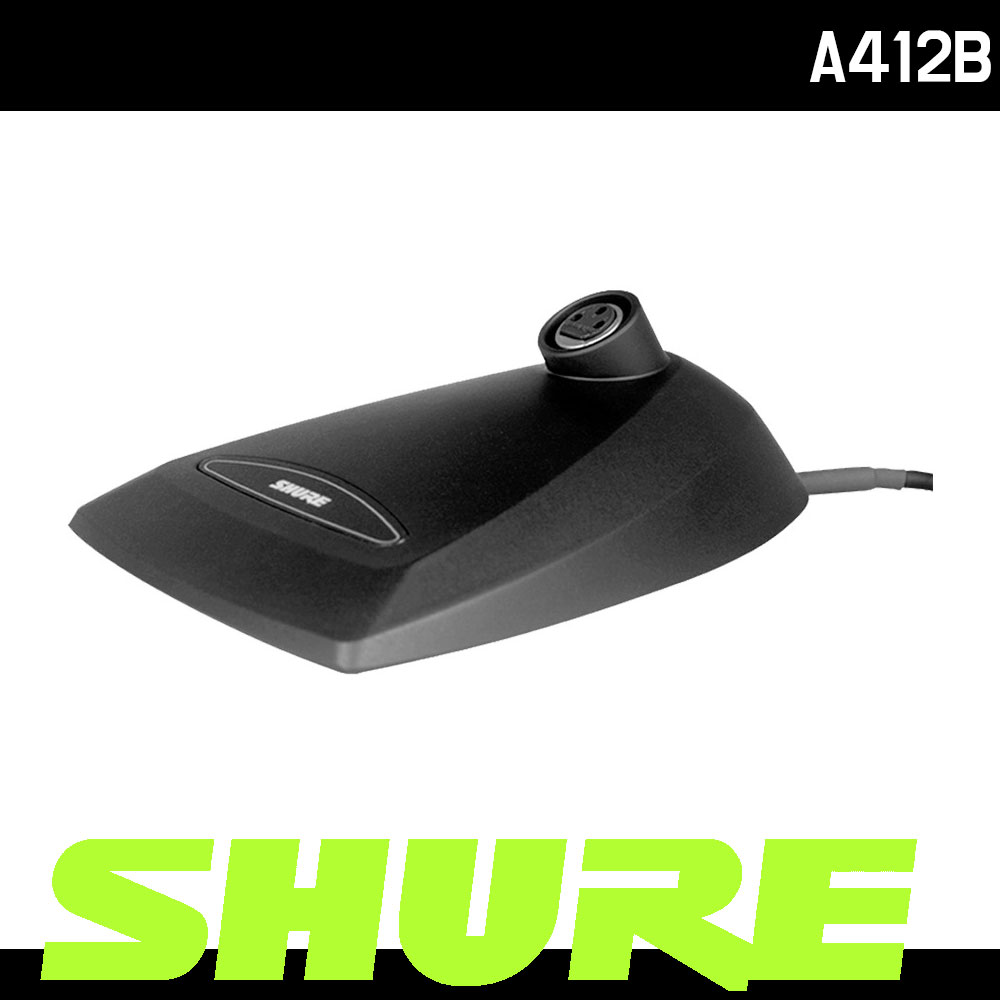 슈어 A412B 회의 탁상용 강대상 구즈넥 마이크받침대 135,000원