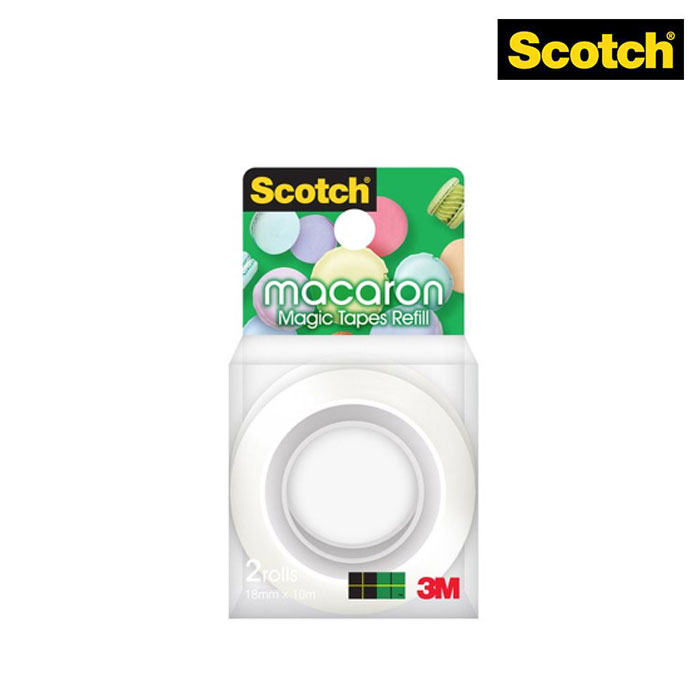 3M 스카치 매직 마카롱 테이프 마킹테이프 디스펜서 리필 18mm 3,050원
