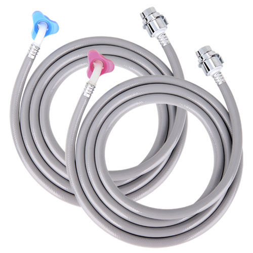 와이넷 국산 전기종 호환 크롬슈트 세탁기호스 3M 냉온수세트 24,700원