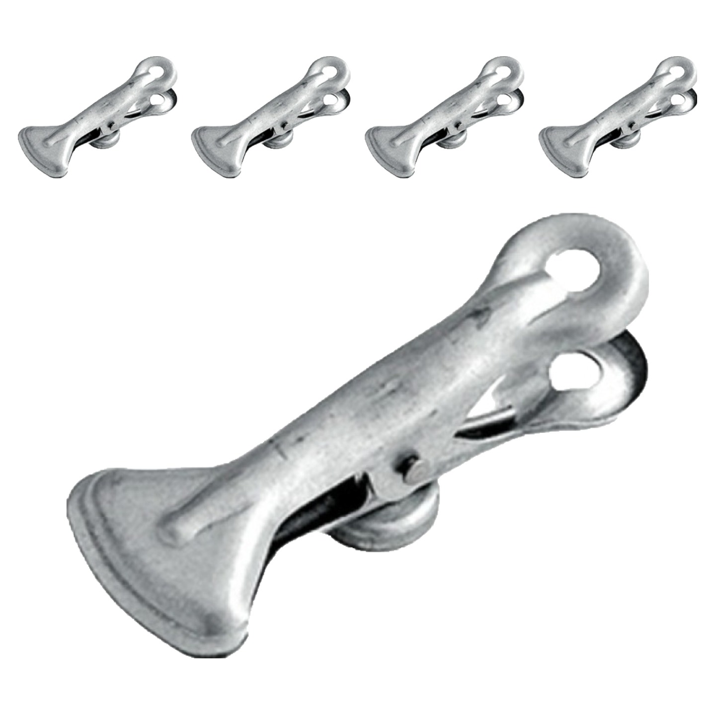 데미무드 모그 강력 자석 멀티 클립 세트 냉장고 다용도 홀더, 실버, 5개 10,800원