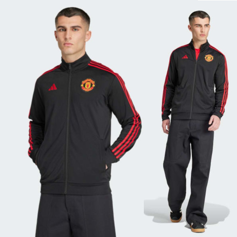 아디다스 맨체스터 유나이티드 DNA 트랙탑 자켓 블랙 IT4177 259,000원