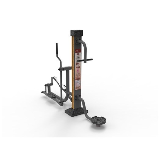 월드스포츠산업 공원 야외운동기구 머신 달리기 허리돌리기 혼합형 WDJ-7036 4,001,550원