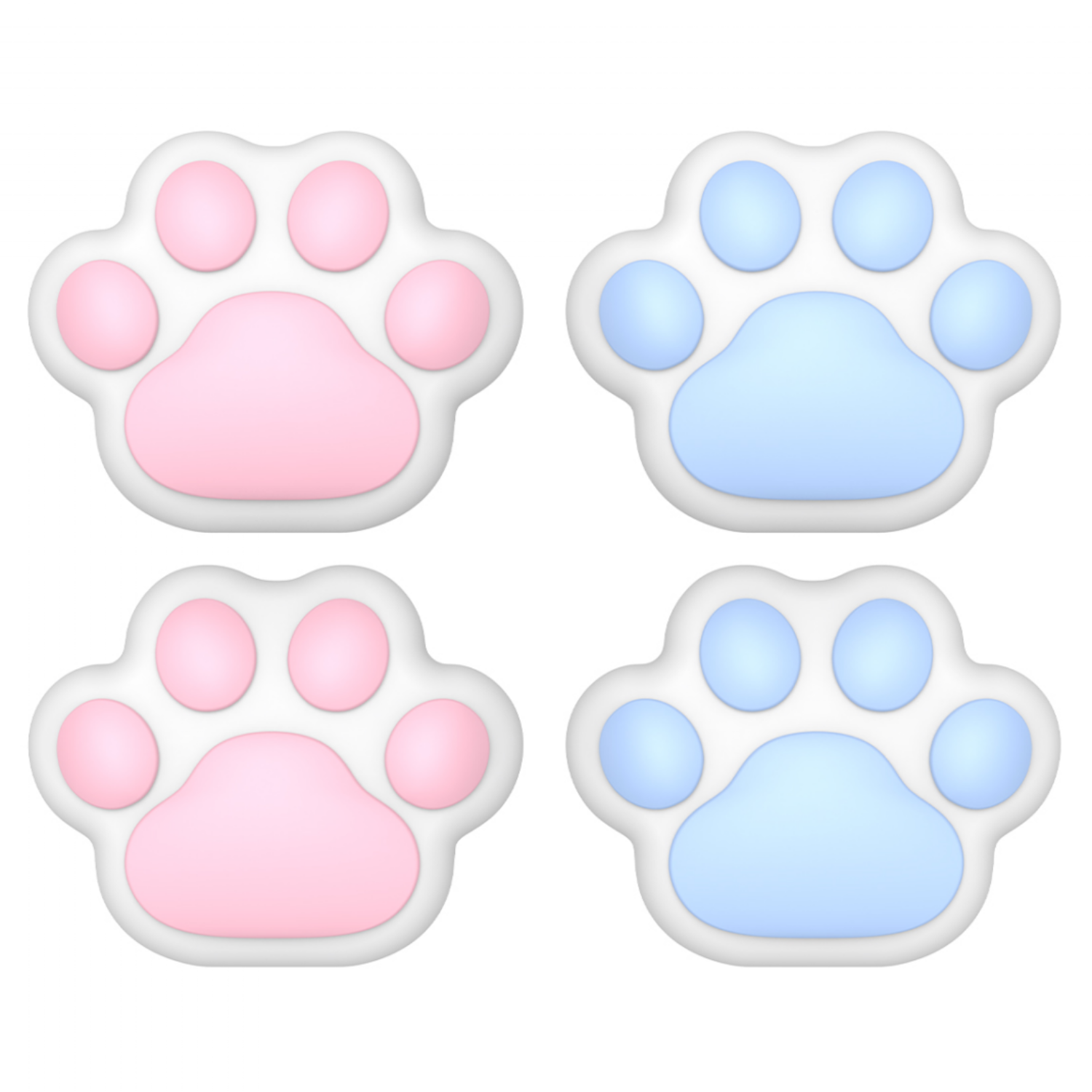 이이네 Switch2 조이스틱 커버 시리즈 실리콘 소재 4p 세트 스틱캡 미끄럼 방지 다양한 디자인 닌텐도 스위치 2 조이콘 호환, 1세트, 옵션2, L1147 15,000원