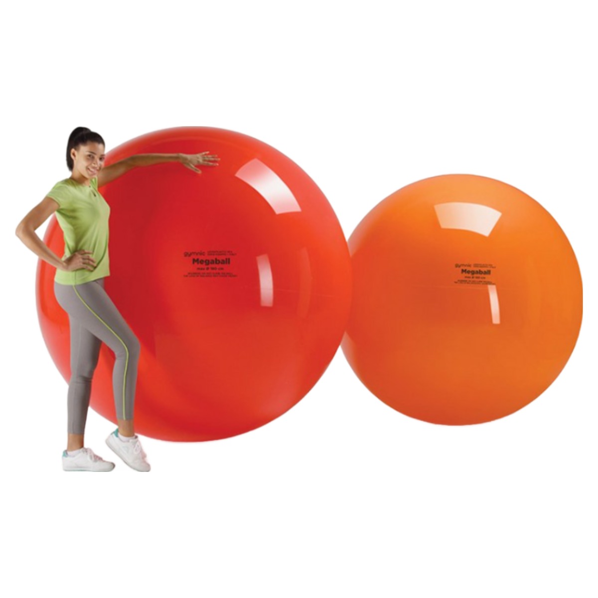 짐닉 메가볼 짐볼 150cm 오렌지 대형 짐볼 270,000원