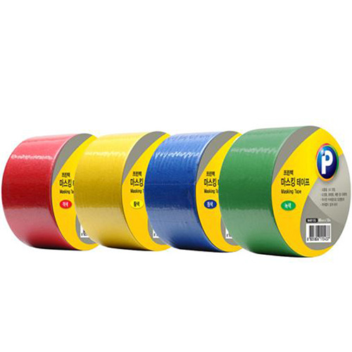 프린텍 마스킹테이프 48mmx10M M4810 빨강 파랑 노랑 녹색 1,320원