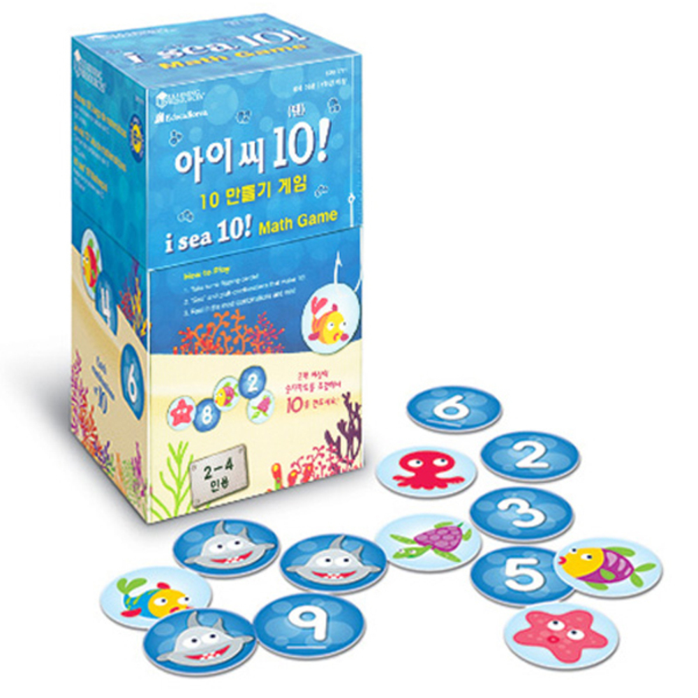 에듀카코리아 아이씨 10! 10 만들기 게임, 혼합 색상, 1개 15,880원