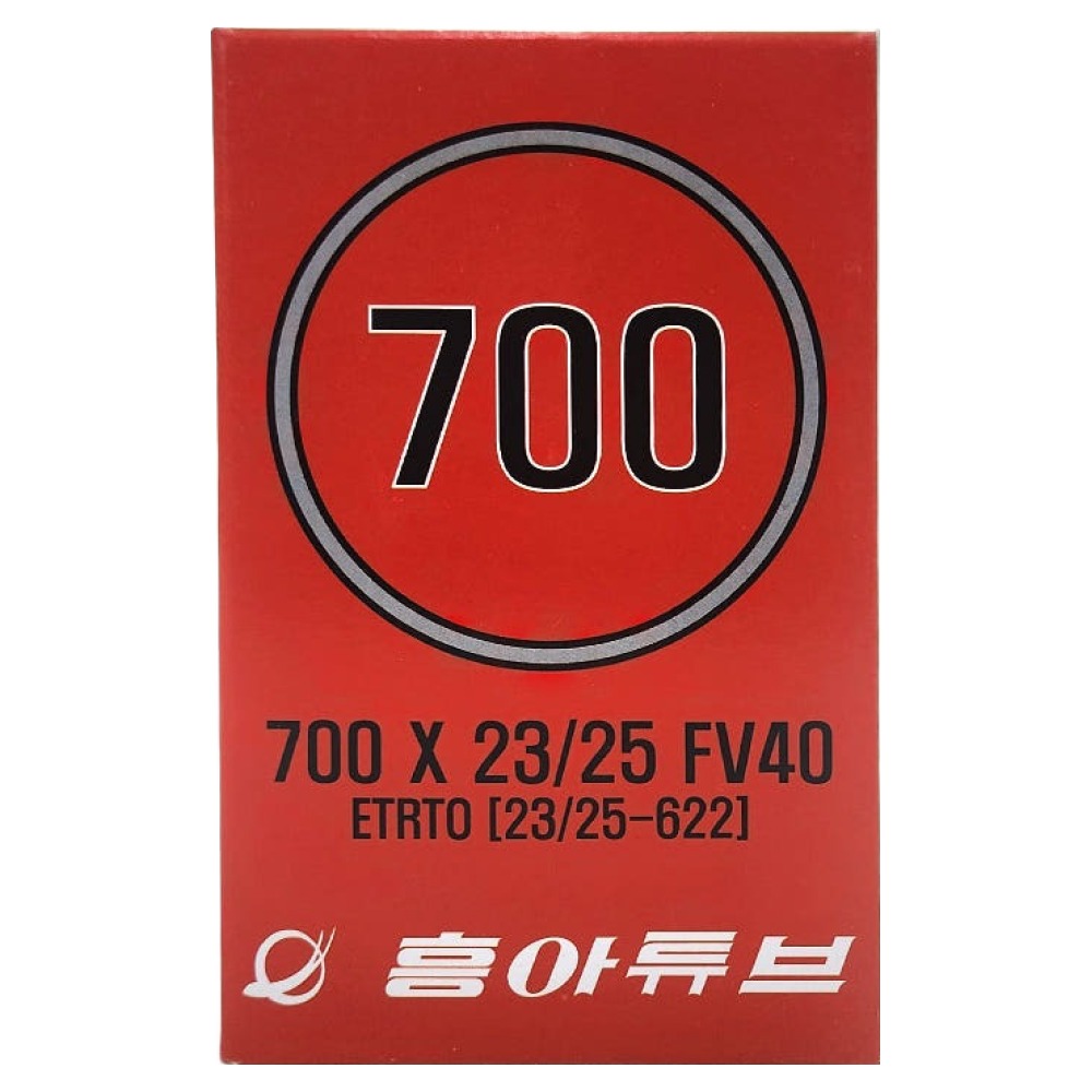 흥아타이어 프레스타 자전거 튜브 27 X 1 1/16 700 X 23/25 겸용 3,670원