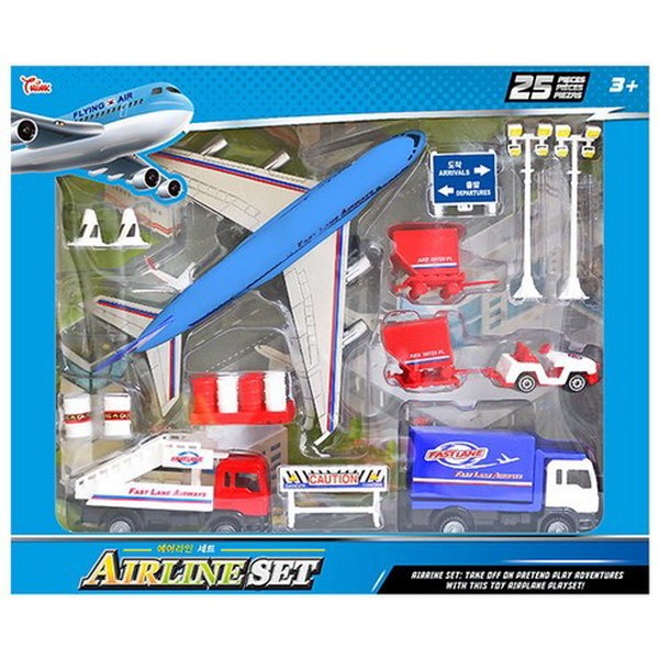 에어라인세트 25pcs 비행기 미니카 어린이 생일 선물 어린이날 선물 추천 크리스마스 선물 22,400원