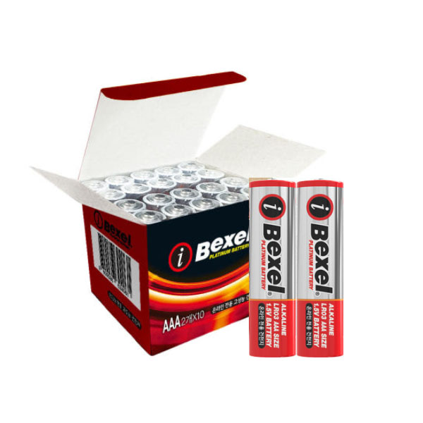 벡셀건전지 아이플래티넘 AAA 20알/고성능 건전지 8,000원