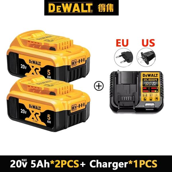 오리지널 DEWALT 배터리 20V/60V 9000mAh dewalt 20V 충전기 DCB200 DCB205 DCB206 DCB209 전동 공구 18v 배터리. 89,910원