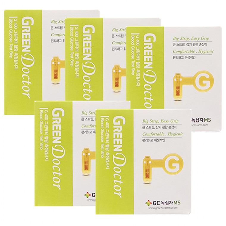 와이엘 녹십자 g400 그린닥터 혈당측정검사지 GC 녹십자 메디스 MS 혈당 시험지 당뇨 스트립 혈당지 STRIP 103,950원