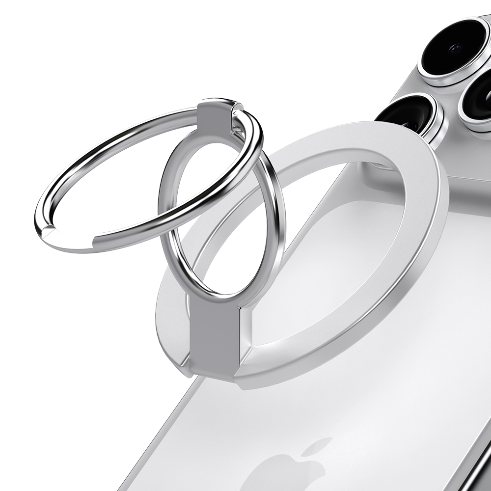 엑씨 전기종 탈부착 맥세이프 호환 2단 접이식 스마트링 거치대 스마트톡 03, 화이트, 1개 14,150원