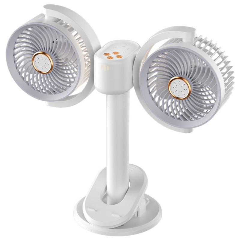 큐오닉스 클립형 듀얼팬 무선 써큘레이터 선풍기, 화이트 33,440원