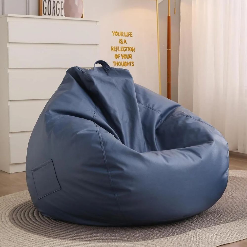 라온프리 고급EPP 푹신한 1인용 빈백쇼파, 슬레이트 블루 91,000원