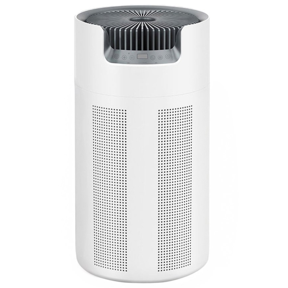 컴팩트홈 타워형 공기청정기 저소음 UV살균 헤파필터 12평형, 화이트, 공기청정기 150,000원