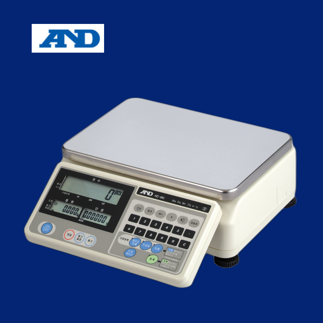 에이앤디 AND 중량비교용 계수형 전자저울 HC-I시리즈 공장 3kg 6kg 15kg 30kg, 1개 298,990원