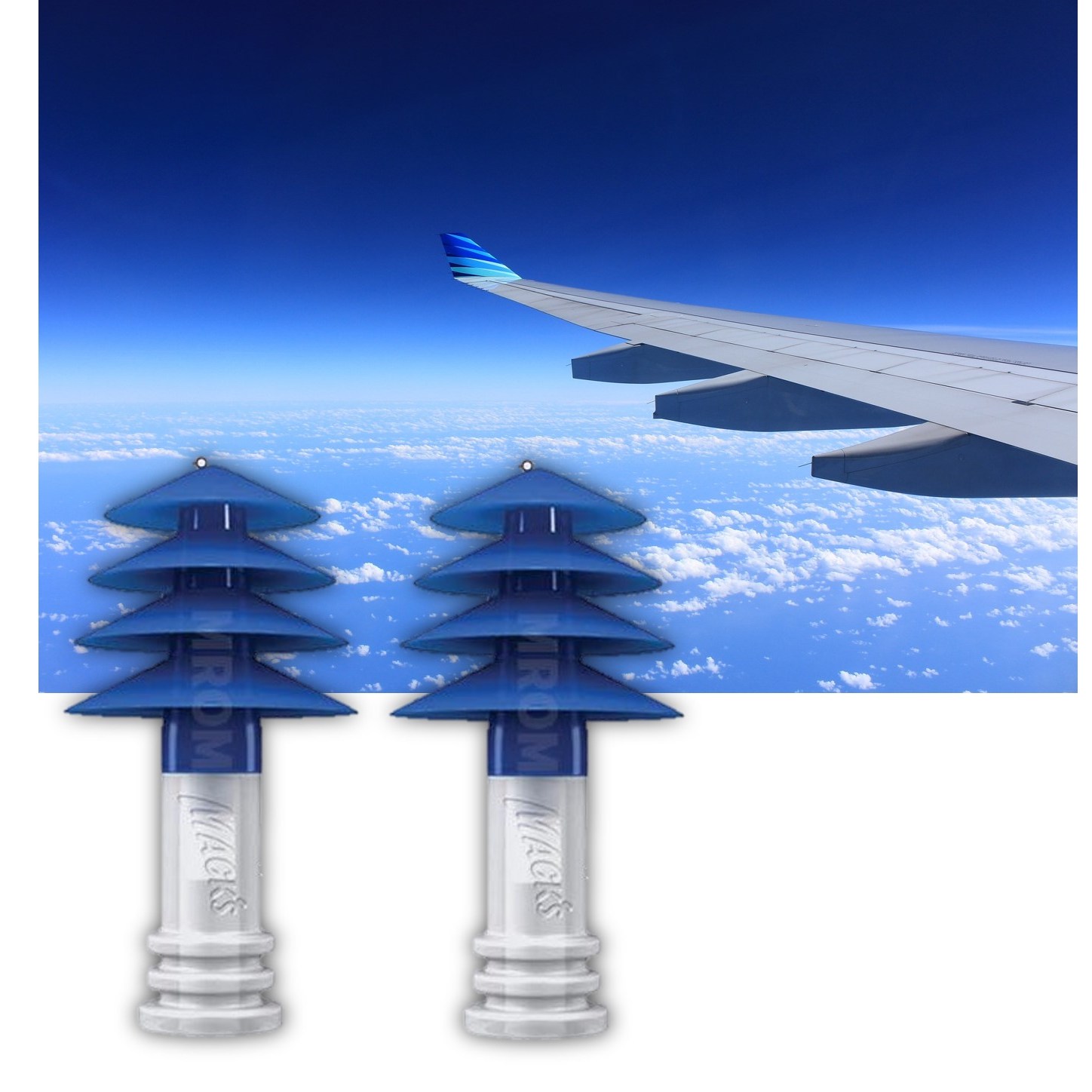 알파인 비행기귀마개 플라이핏 기압감소 기압조절 항공성 중이염 예방 승무원 이어플러그 22,600원