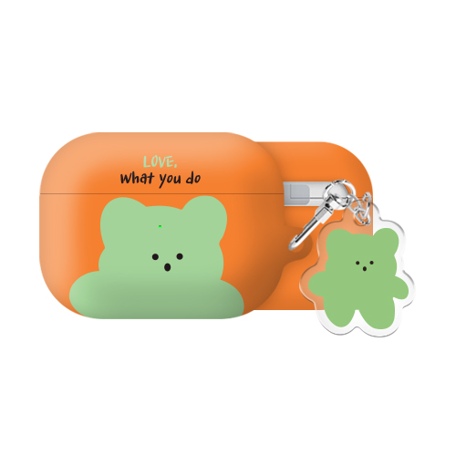 스윗베어 에어팟프로/프로2/에어팟3/에어팟4 시리즈 하드 케이스 +아크릴 키링 세트 8,500원