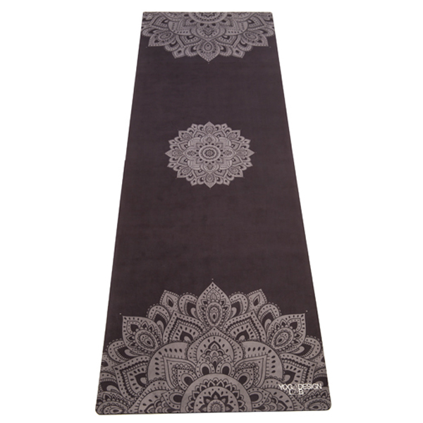 요가디자인랩 콤보 매트 5.5mm 재활용 PET 극세사, 만다라블랙, 1개, 현재가 87,170원