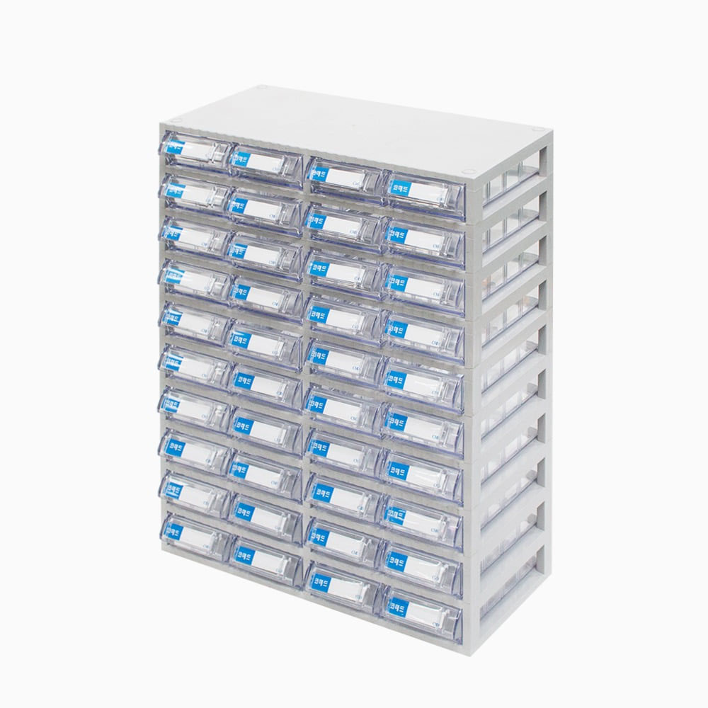 코메드 CMD-501-10 멀티박스40칸 투명서랍장, 단일색상 32,000원
