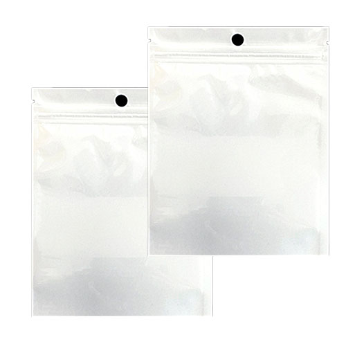 빙고빙고 비접착식 전면투명 지퍼백 화이트 100p 9,310원