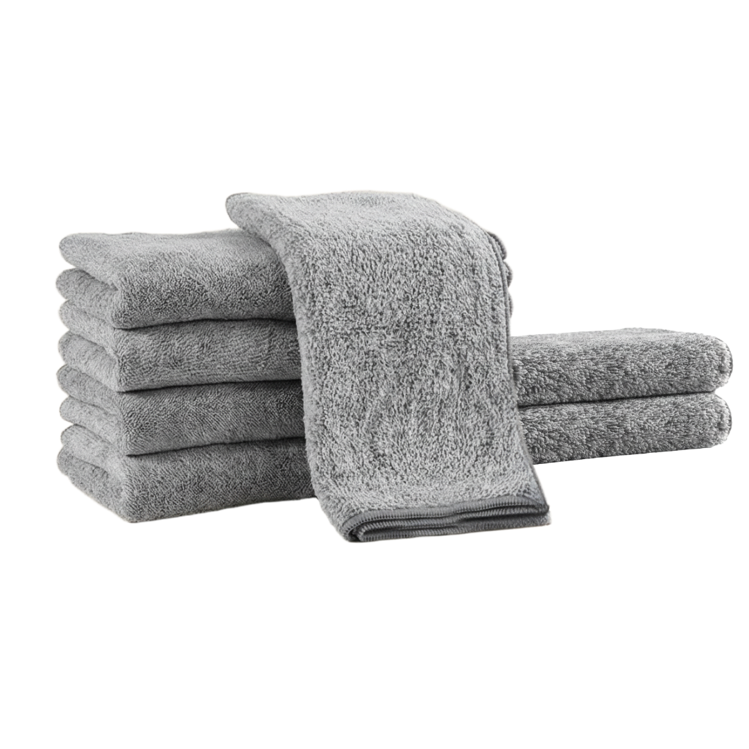 기름싹 행주 업소용 주방 두꺼운 극세사 카페 식당 그레이 빨아쓰는 면행주 기름행주 유씨아 7장, 7개 9,900원