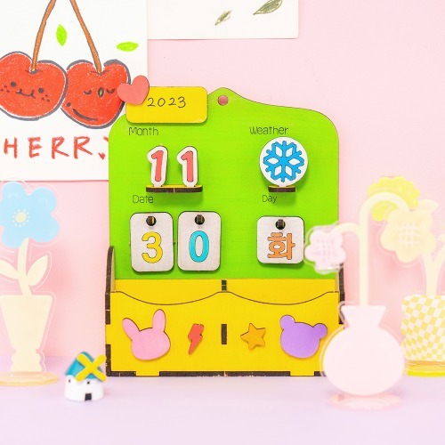 민화샵 민화샵 MDF 다용도 만년달력 만들기, MDF다용도만년달력만들기S2301200 3,300원