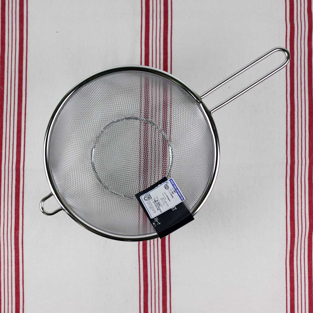 아이자와공방 손잡이 채반 스텐 체반 스트레이너 믹싱볼 채망 49,500원