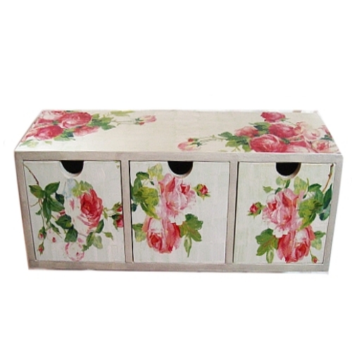 공예야 놀자 목재반제품 서랍장 가로세로3단서랍장 작은것 12,000원