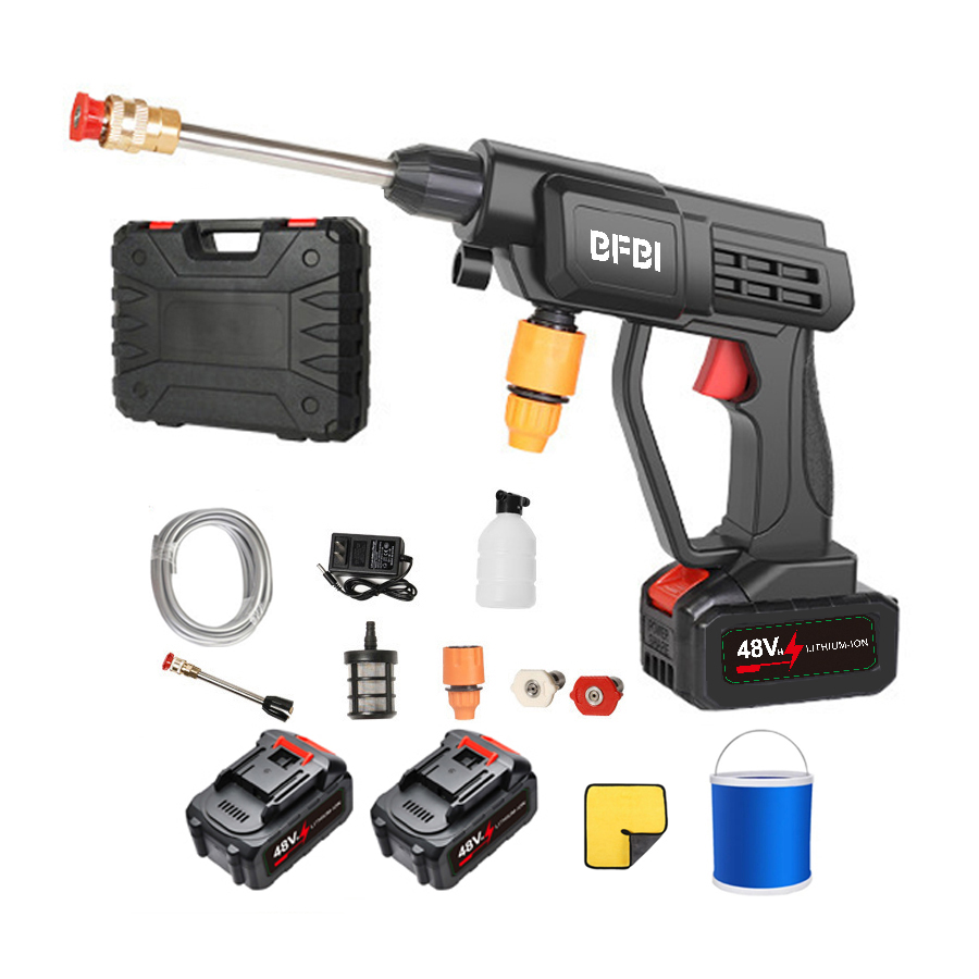 바이폰바이 고압세척기 고압 무선 세차기 셋트 배터리 충전식 24000mAh  20노트 배터리  60분 49,800원