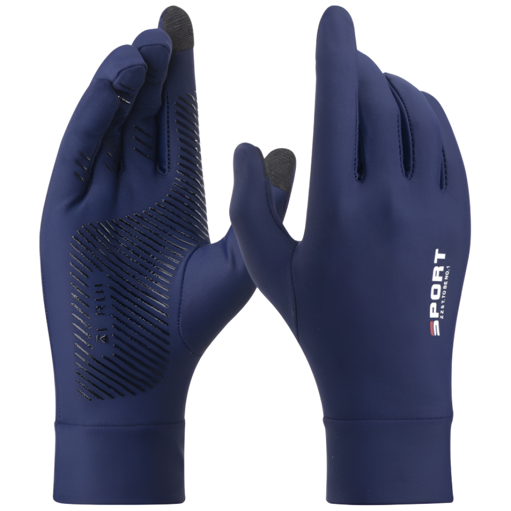 썬샤인 여름 논슬립 스포츠 등산 장갑, 네이비, 1개 15,000원