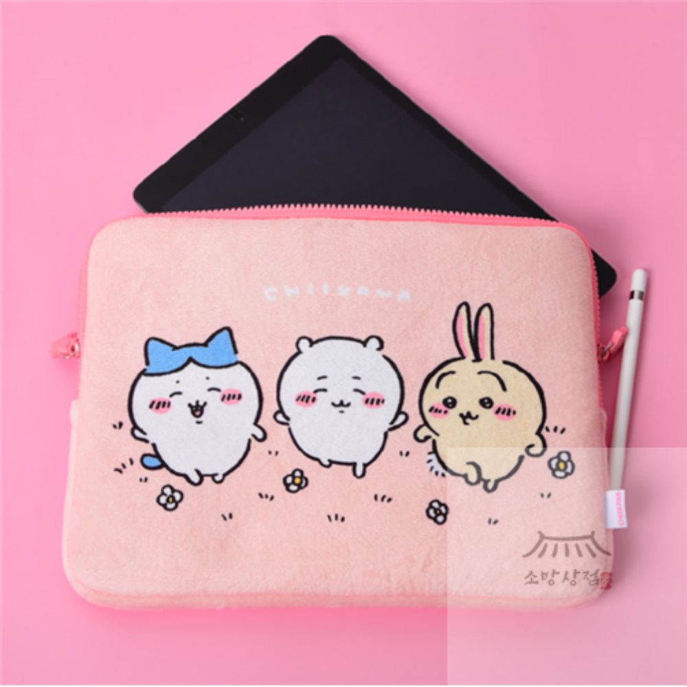 [정품] 치이카와 피크닉 태블릿 파우치 13인치 11인치 노트북 가방 먼작귀 캐릭터 35,100원
