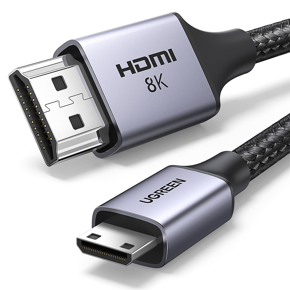 유그린 8K 60Hz Mini HDMI to HDMI 2.1 모니터 케이블, 1개, 2m 16,900원