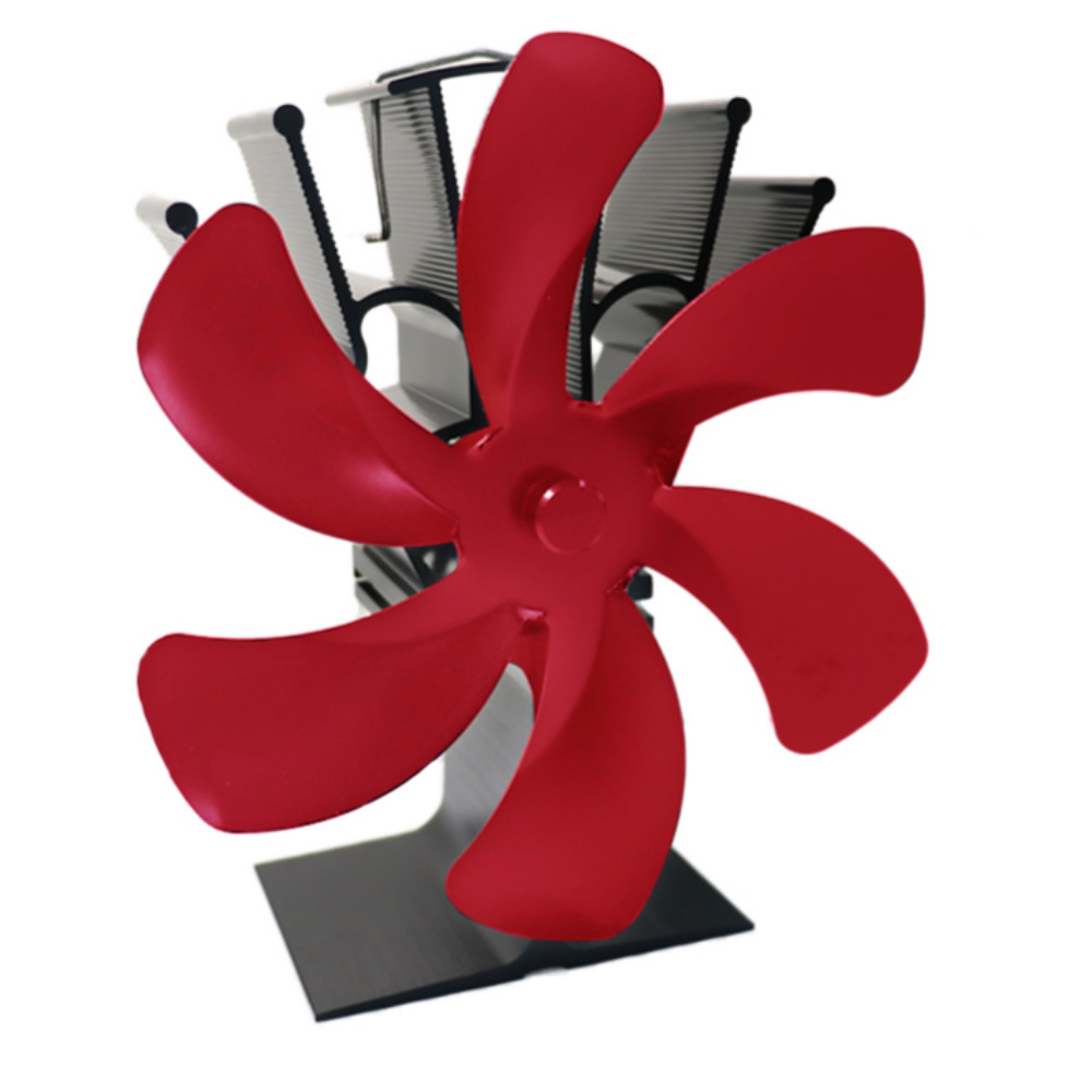 우리다운 캠핑 난로 무동력팬 에코팬 5엽 6엽, 블랙, 골드, 레드 46,800원