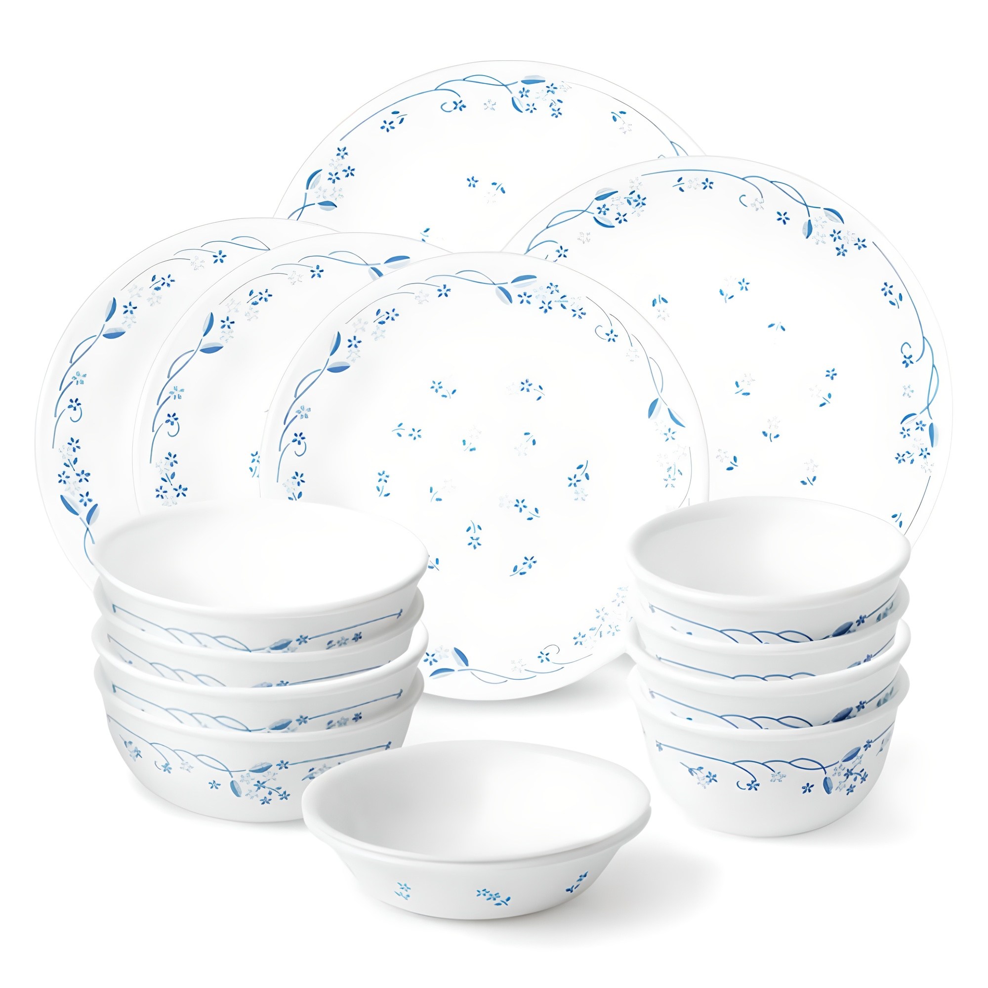 코렐 프로빈셜 블루 4인 식기세트 15p, 혼합색상, 식기 15p, 1세트 119,000원