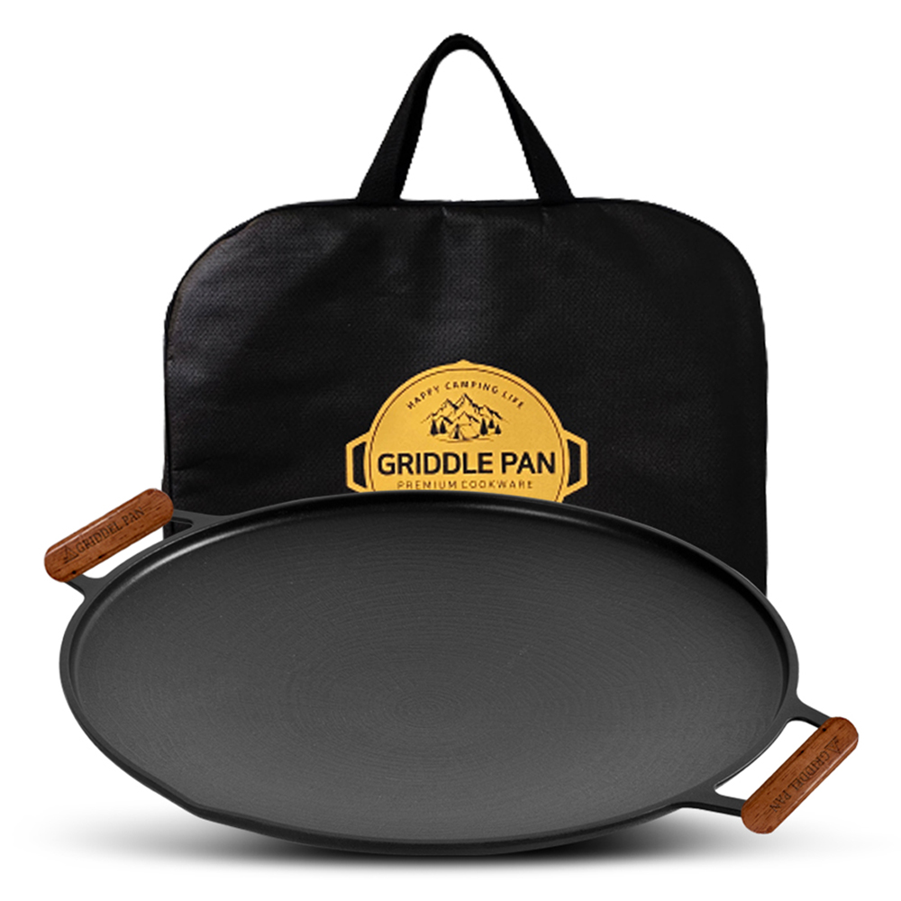 시샘 인덕션 통주물 고기불판 그리들팬 + 가방 + 우드손잡이 47,900원