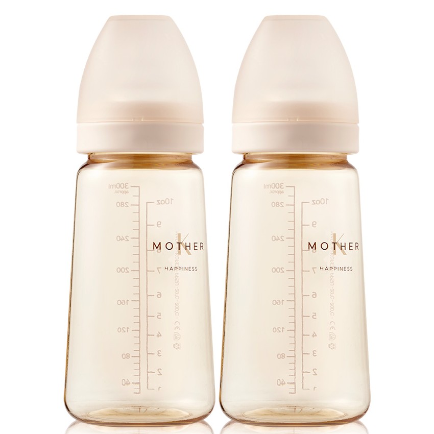 마더케이 베이직 PPSU 젖병 트윈팩, 크림, 280ml, 2개 27,400원