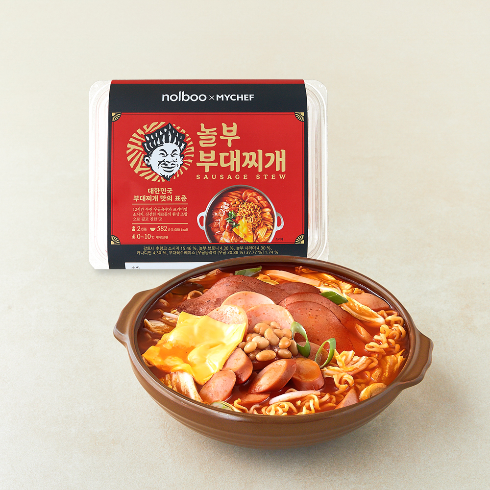 MYCHEF 놀부 부대찌개 밀키트 2인분 14,870원