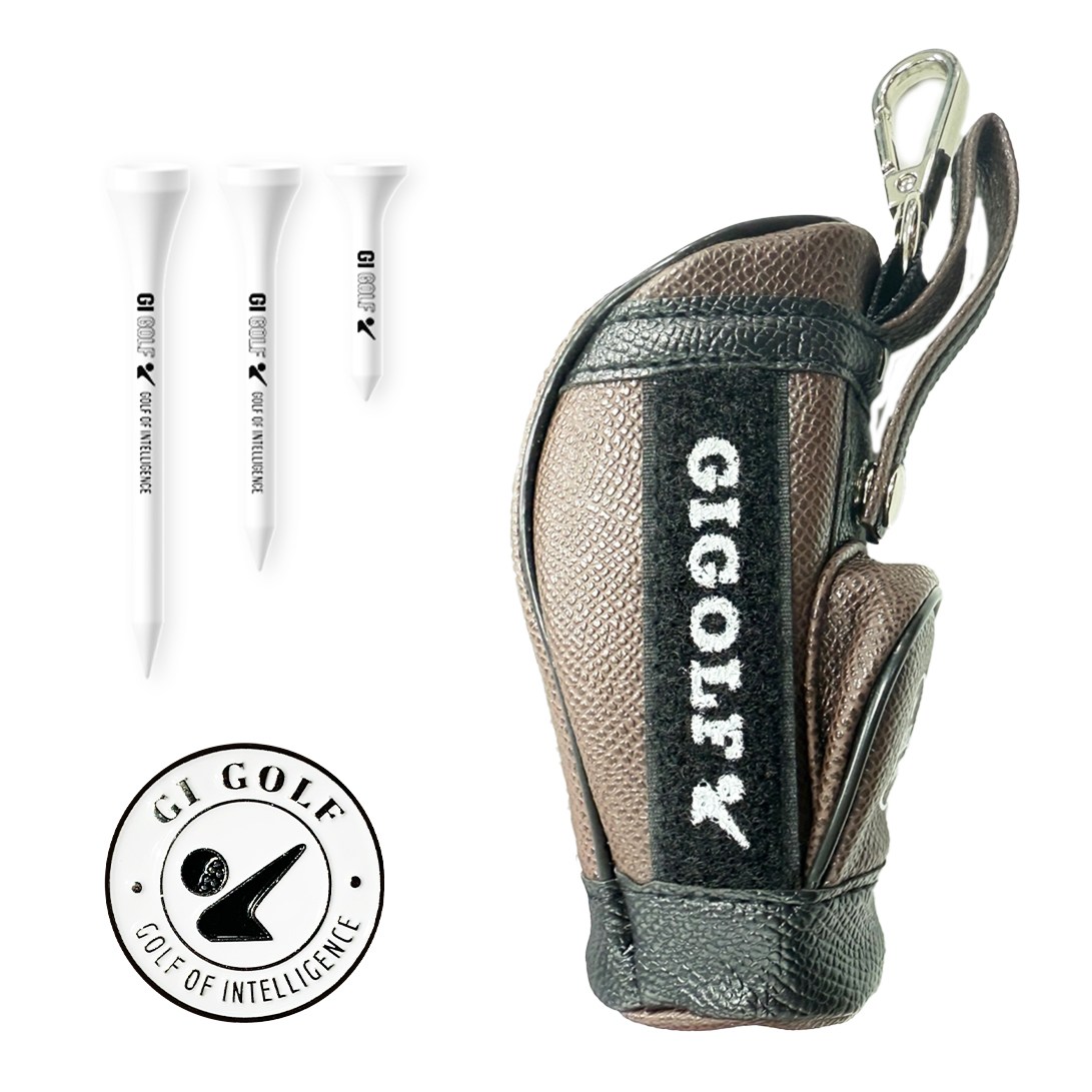 지아이골프 프리미엄 볼마커 골프티 간편 수납 볼파우치 17,000원