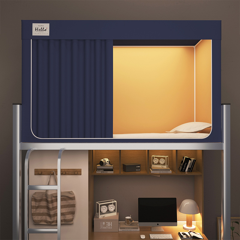 SINEET 암막텐트 기숙사 싱글침대 난방텐트 모기장, 블루 59,000원