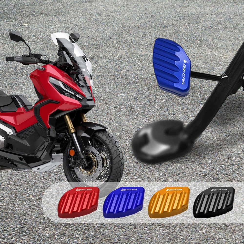 바이커스 혼다 포르자300 350 18년-26년 튜닝 사이드스탠드 날개패드, 1개 28,000원