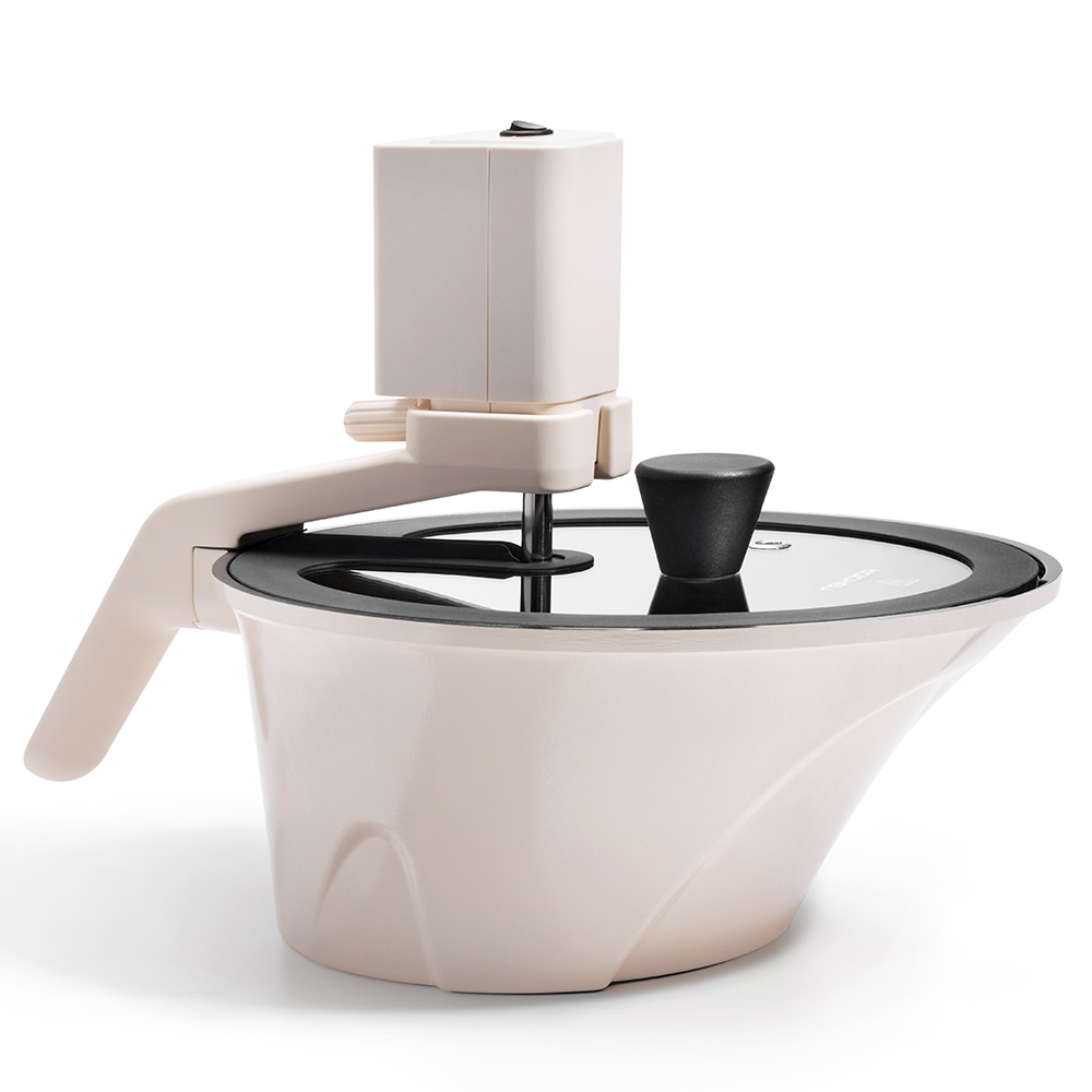 로이첸 인덕션 아이지글 자동회전롤팬 크림, 36.7cm, 1개 98,990원