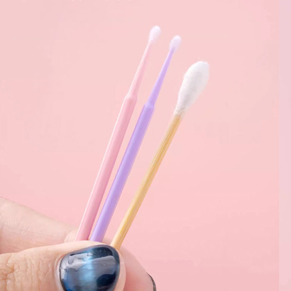 200p/400p 초 미세 면봉 얇은 마이크로 뷰티 화장 미용 면봉 메이크업 브러쉬, 400개 7,900원