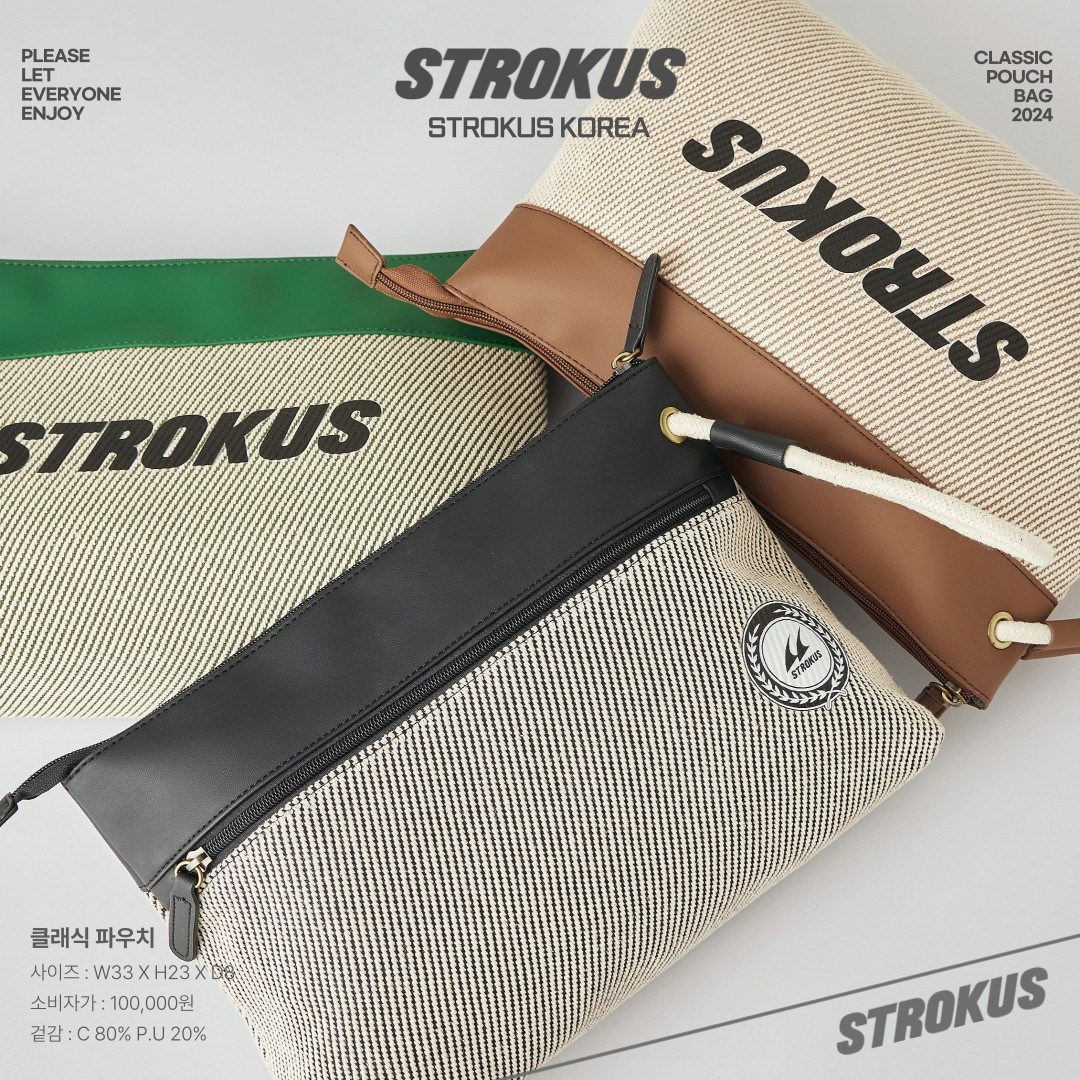 [STROKUS] 스트로커스 클러치 STR-PBZZ07 배드민턴&탁구&스쿼시&테니스&스포츠&라온스포츠 40,000원