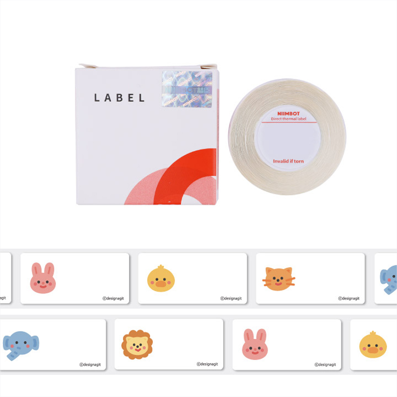 님봇 D 시리즈 휴대용 H1S용 라벨용지 세트 킨더페이스 10,000원