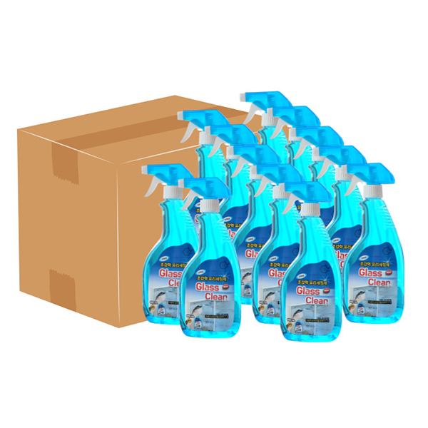 제이오마켓 초강력 유리세정제 글래스크린 600ml 한박스12개입 23,000원