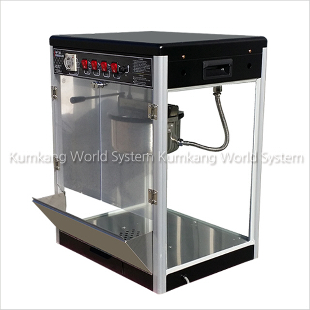 금강월드시스템 (블랙)팝콘기계 KWP-7700+(팝콘옥수수+오일+소금)+팝콘봉투(소) 300장 890,000원