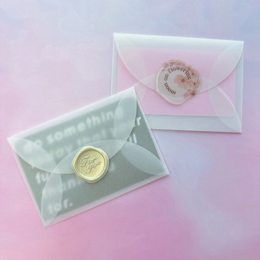 반투명 트레이싱 봉투 100매 청첩장봉투 엽서봉투 사진 편지 트레싱지 봉투 16,800원